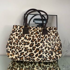 Leather Tory Burch Handbag